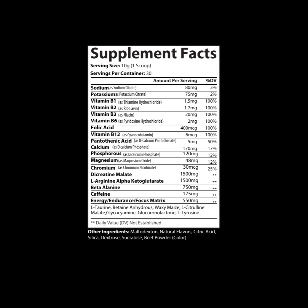 Preworkout - Sour Watermelon