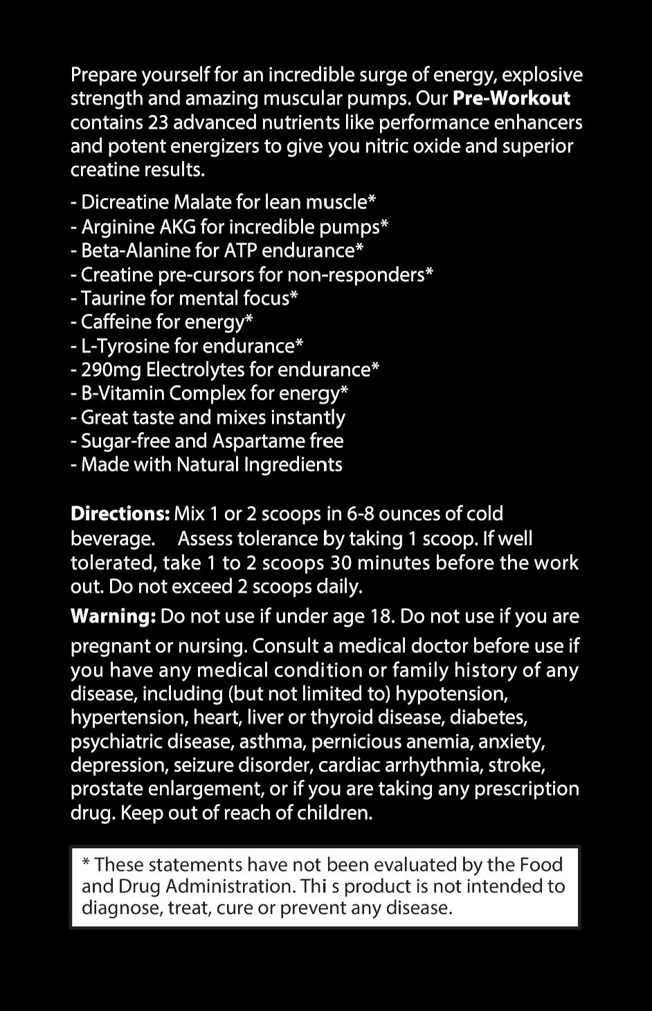 Preworkout - Sour Watermelon